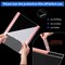18 Pack 8.5x11 Wall Mount Acrylic Sign Holder, Wall Mount Sign Holders, Vertical Sign Holders with 3M Adhesive, Clear Plastic Frames Paper Display Sign Holders for Office, Home, Store, Restaurant-Horizontal (18 Pack)